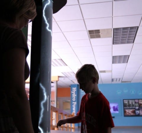Interactive energy display for children education by Holt Environments