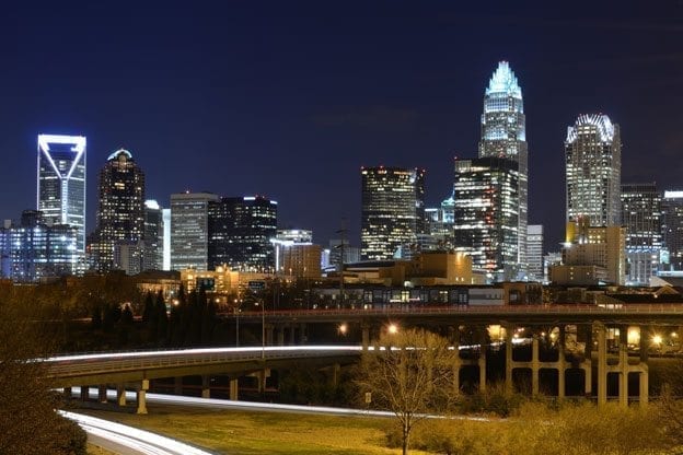 THG Charlotte NC night