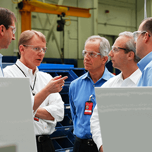 Advanced industrial training session at Holt Experiential plant.