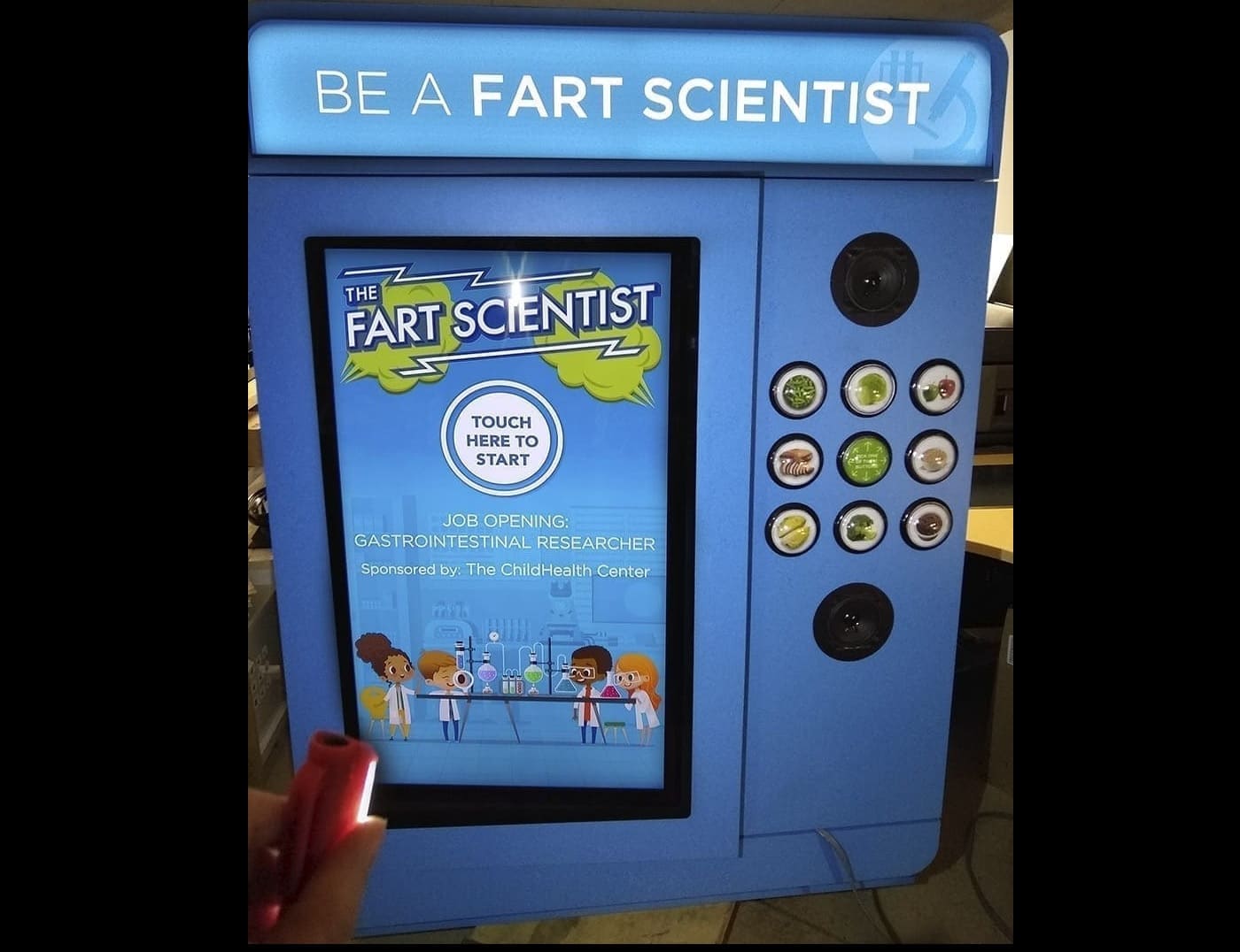 catawba science center fart machine - wide