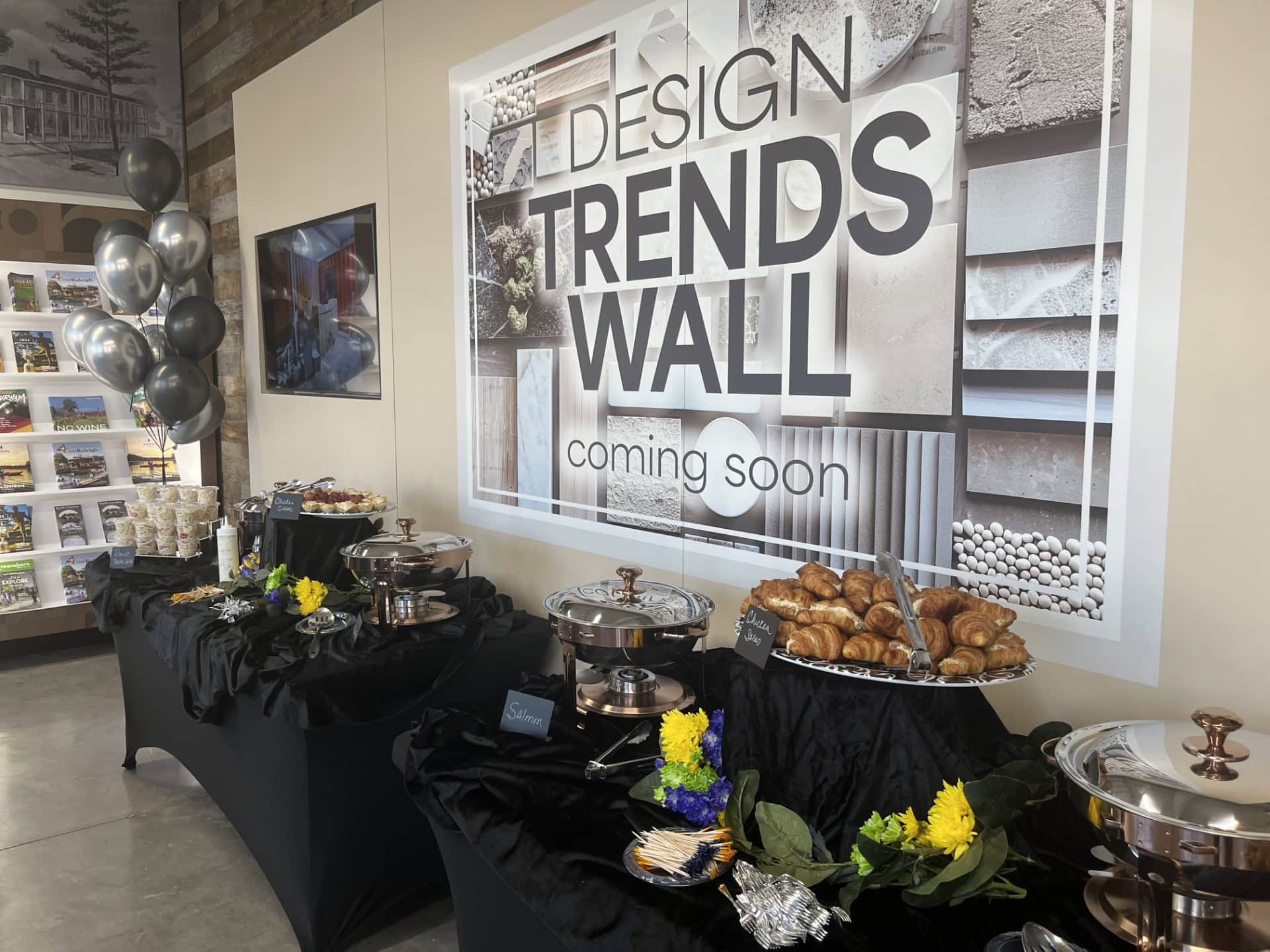 Visit High Point branded interior - design trends wall