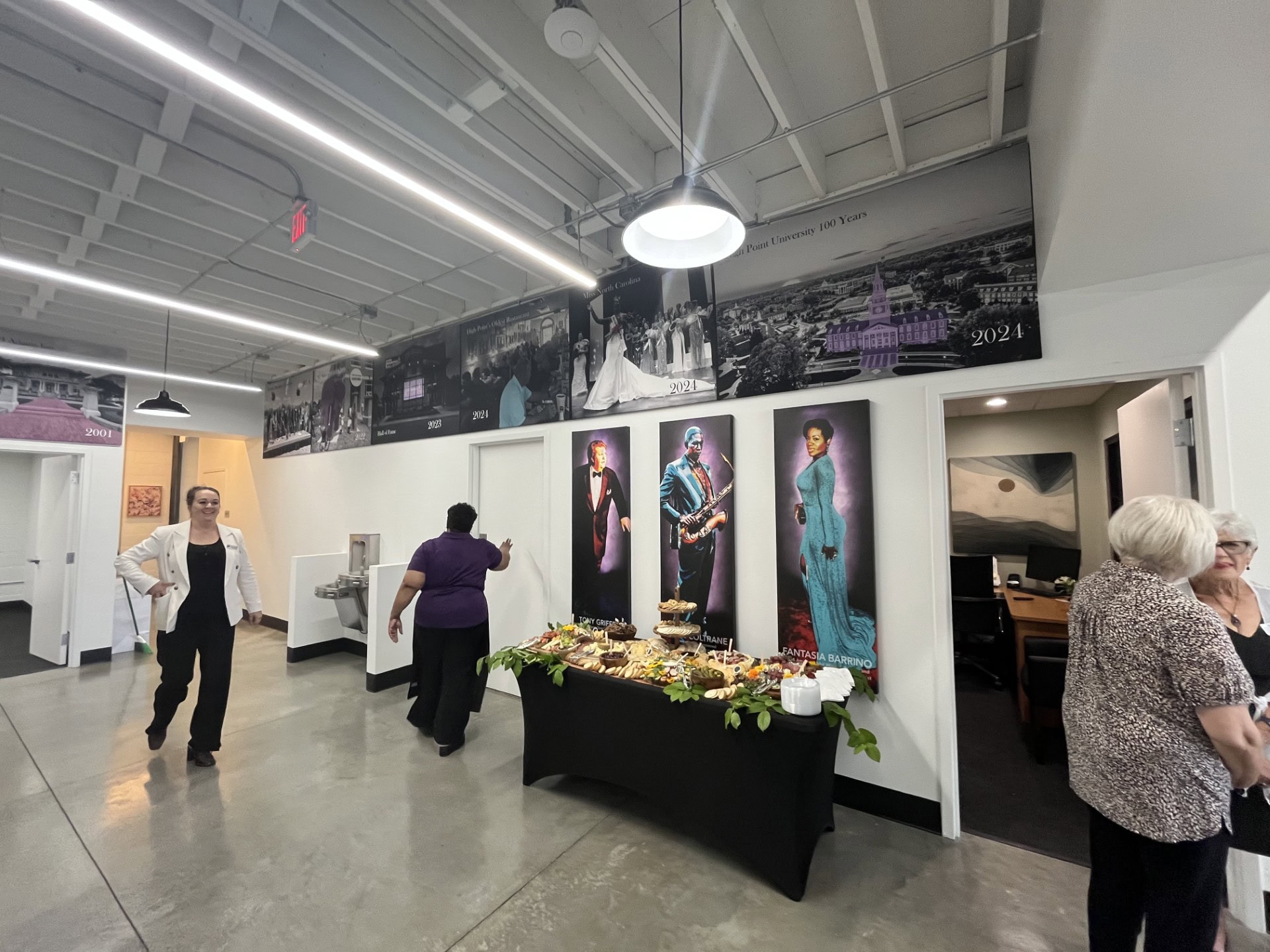 Visit High Point branded interior - heritage