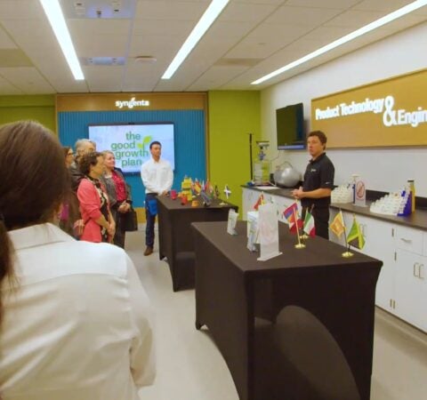 Interactive corporate training session at Holt Experiential, focused on product technology and engineering.