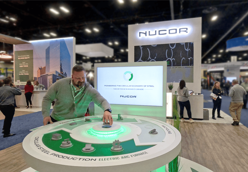 RFID blends technology and the real world to create tangible interactivity that boosts interest and memorability.