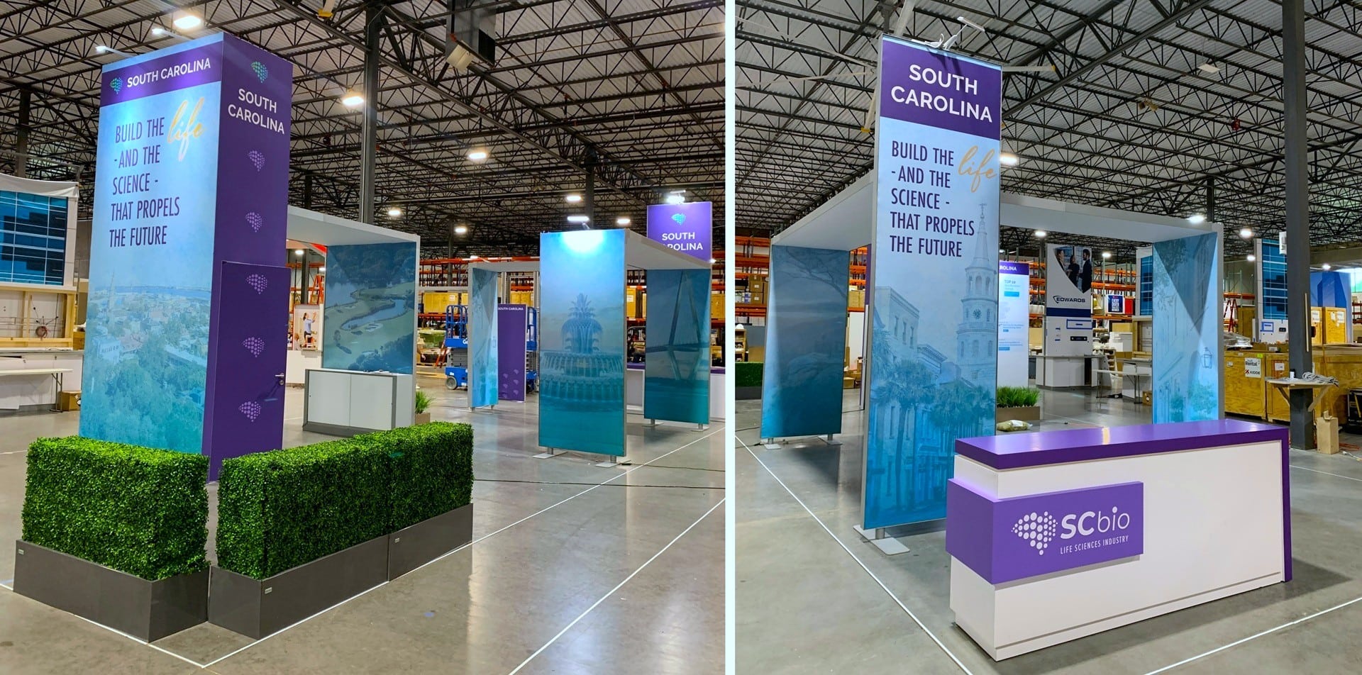 SCbio exhibit for BIO 2025 - preview at Holt Experiential